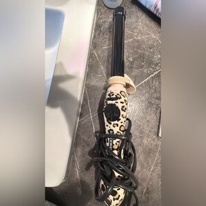 Leopard Print Curling Iron